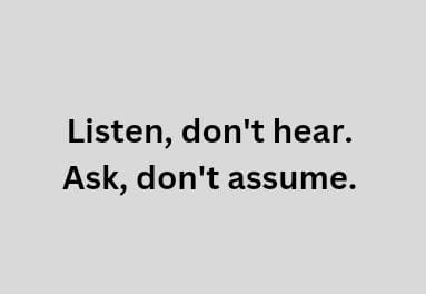 better comfort; comfort by listening; comfort them, idyll