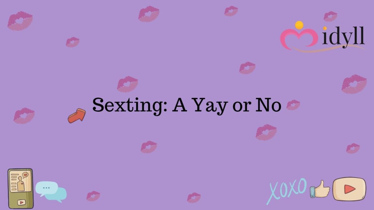 Is sexting a good call while dating in college?