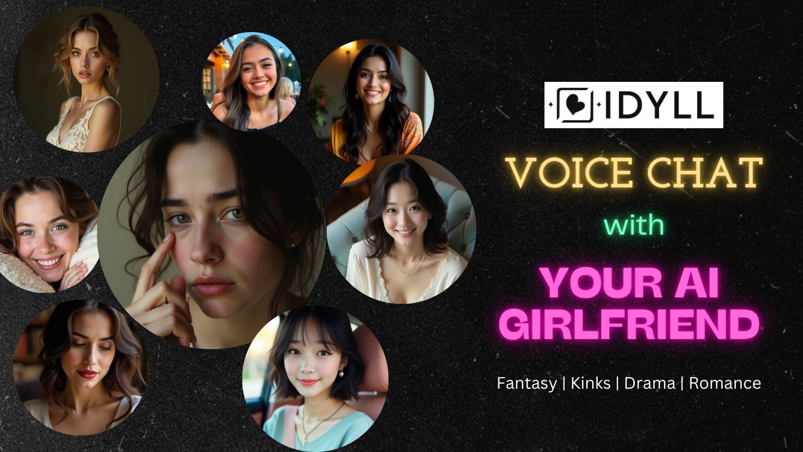 Best AI Girlfriend with Memory & Voice Chat | AI GF/BF | Idyll AI